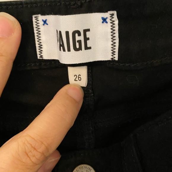 Paige Verdugo crop jeans black - Picture 3 of 6